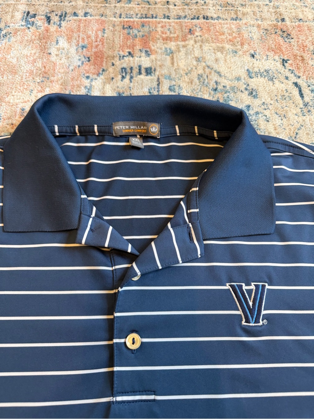 Peter Millar Summer Comfort Villanova Striped Polo